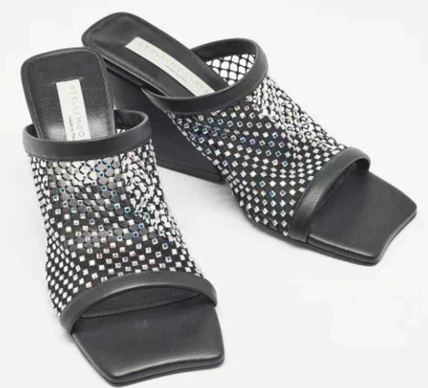 Stella McCartney Pre-owned Mesh sandals Black Dames