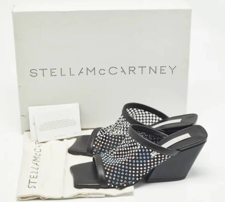 Stella McCartney Pre-owned Mesh sandals Black Dames