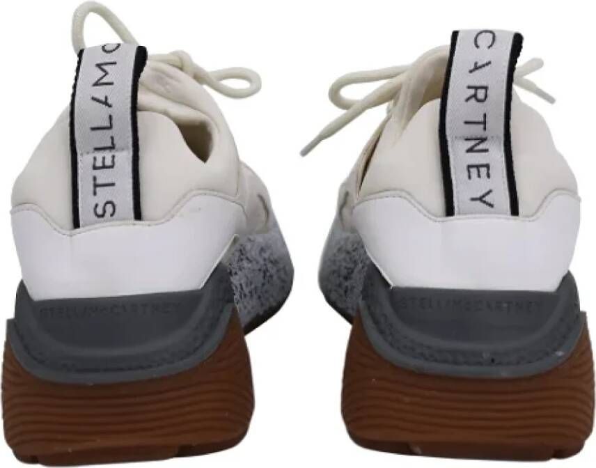 Stella McCartney Pre-owned Mesh sneakers Beige Dames