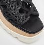 Stella McCartney Pre-owned Raffia sandals Black Dames - Thumbnail 7