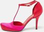 Stella McCartney Pre-owned Satin heels Pink Dames - Thumbnail 2