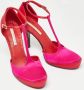 Stella McCartney Pre-owned Satin heels Pink Dames - Thumbnail 4