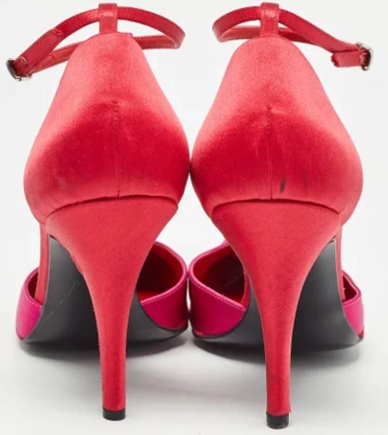 Stella McCartney Pre-owned Satin heels Pink Dames