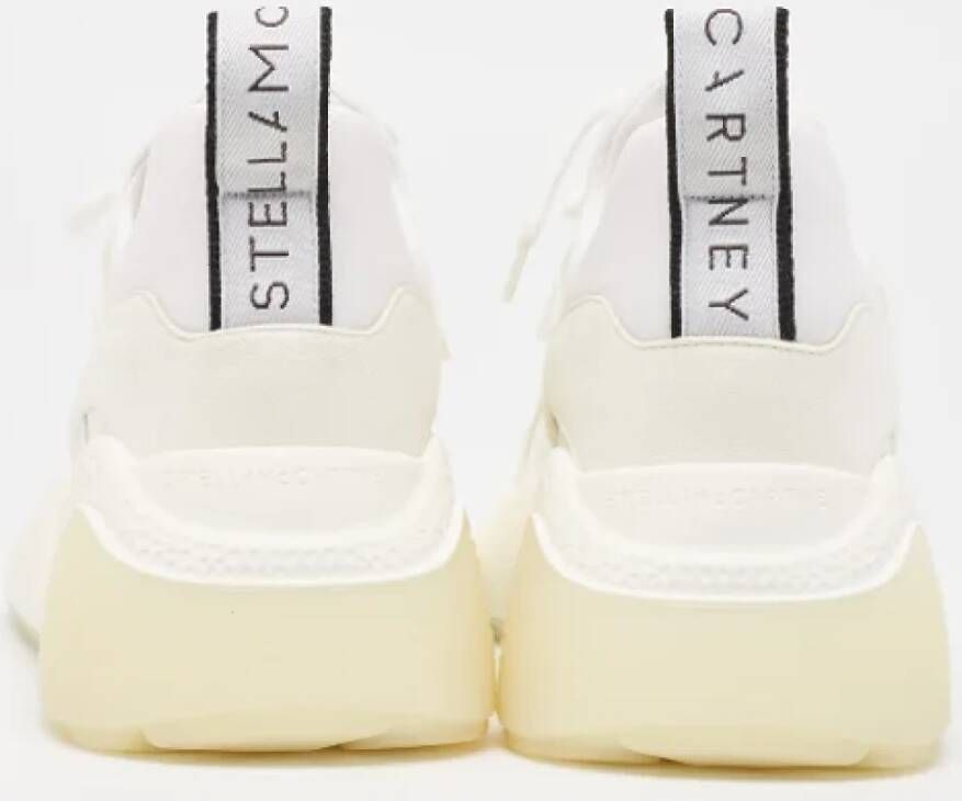 Stella McCartney Pre-owned Suede sneakers White Dames