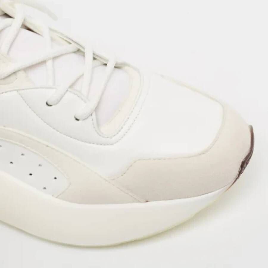 Stella McCartney Pre-owned Suede sneakers White Dames