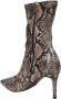 Stella Mccartney Python Print Enkellaarzen Multicolor Dames - Thumbnail 3