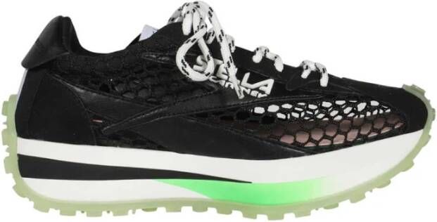 Stella Mccartney Reclypse Sneakers met Mesh Inzetstukken Black Dames