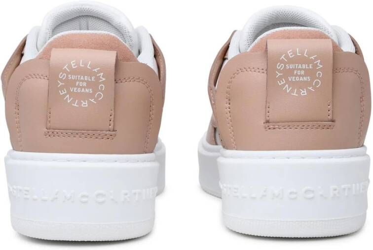 Stella Mccartney S Wave 1 Sneakers in Polyestermix Beige Dames