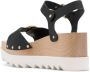 Stella Mccartney Hoge hak platform sandalen Black Dames - Thumbnail 3