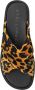 Stella Mccartney Luipaardprint Open Teen Sandalen Brown Dames - Thumbnail 3