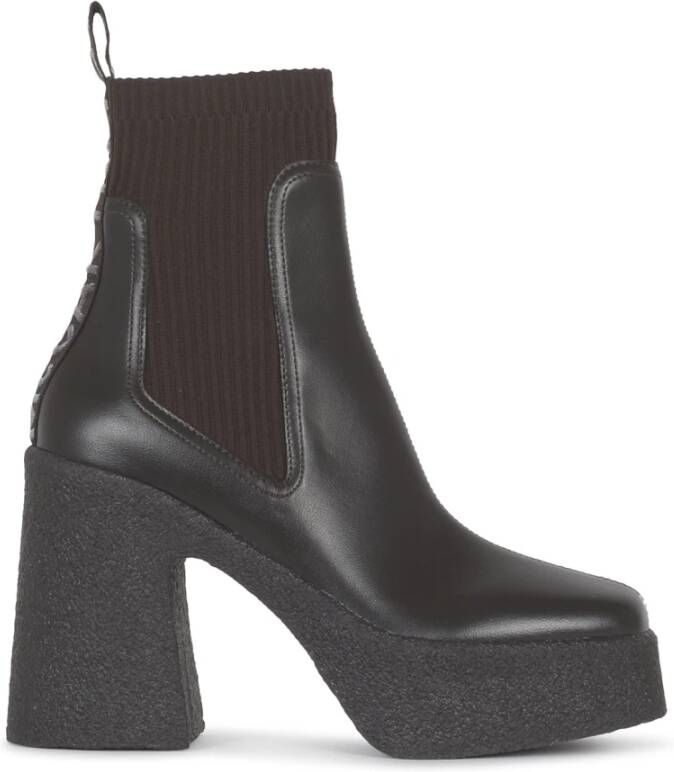 Stella Mccartney Sporty Mat Hak Schoenen Black Dames