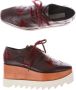 Stella Mccartney Bordeaux Veterschoenen Elyse Red Dames - Thumbnail 2