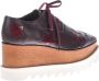 Stella Mccartney Bordeaux Veterschoenen Elyse Red Dames - Thumbnail 8