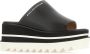 Stella Mccartney Zwarte Platform Slip-On Sandalen Black Dames - Thumbnail 2