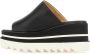 Stella Mccartney Zwarte Platform Slip-On Sandalen Black Dames - Thumbnail 3