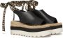 Stella Mccartney Zwarte Sandalen met Plateauhak Black Dames - Thumbnail 12