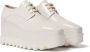 Stella Mccartney Witte Patent Lace-Up Sleehak Schoenen White Dames - Thumbnail 2