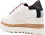 Stella Mccartney Witte Sneakers Paneelontwerp Logoprint White Dames - Thumbnail 4