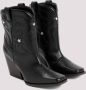 Stella Mccartney Texaanse enkellaarzen met sterrenborduursel Black Dames - Thumbnail 4