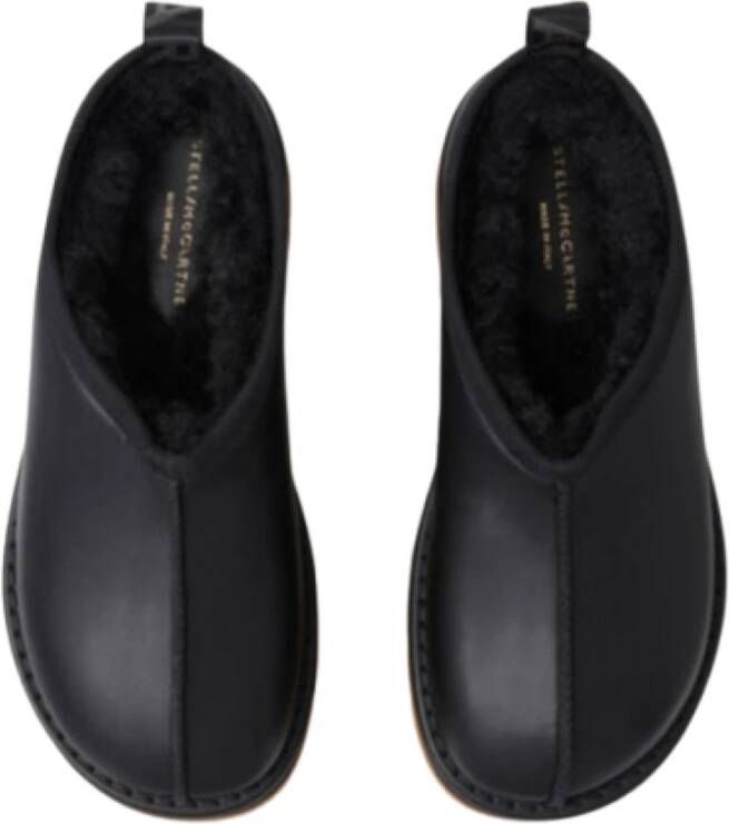 Stella Mccartney Zwarte platte schoenen voor vrouwen Black Dames