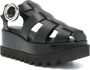 Stella Mccartney Zwarte Sandalen met Enkelband Black Dames - Thumbnail 4