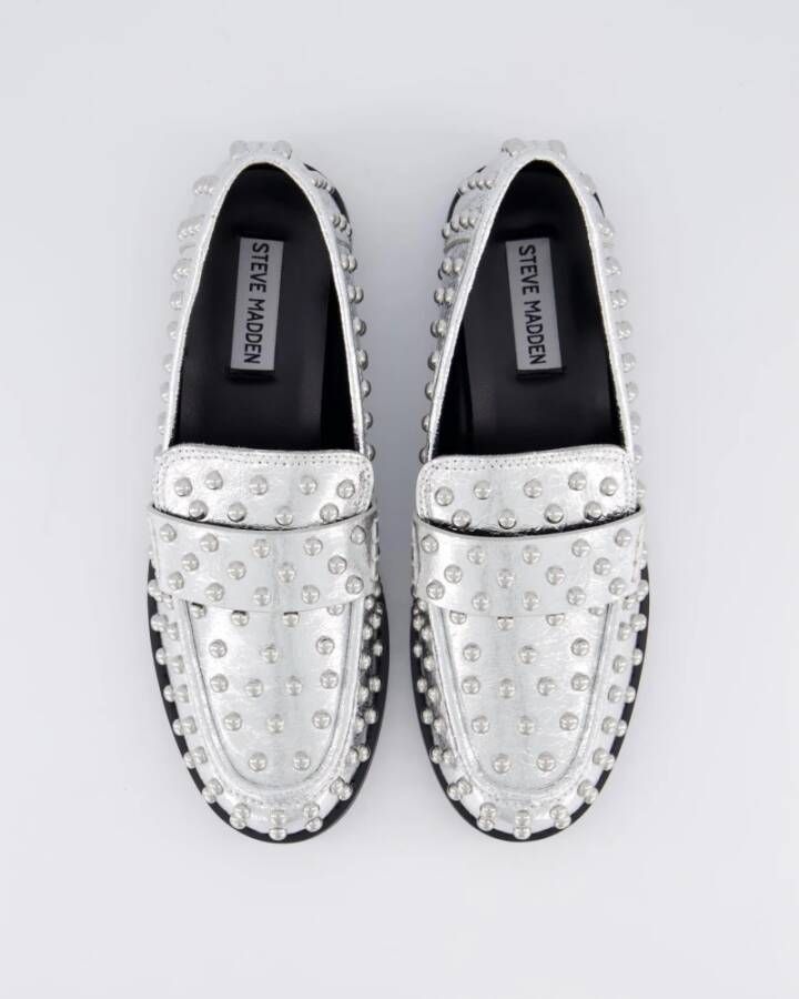 Steve Madden Bequest Loafers voor dames Gray Dames