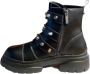 Steve Madden Dames Enkellaarsjes High-Level Action Leer Black Dames - Thumbnail 4