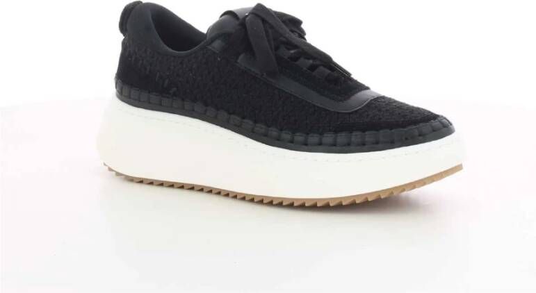 Steve Madden Zwarte Doubletake Sneakers voor Dames Zwart Dames