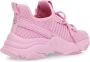 Steve Madden Trendy Logo Low-Top Sneakers Pink Dames - Thumbnail 4