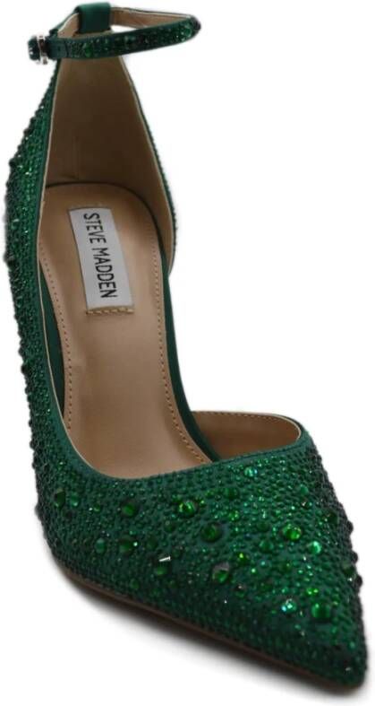 Steve Madden Elegant Decollete Heels Green Dames