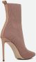 Steve Madden Enkellaars in Blush Ribstof Pink Dames - Thumbnail 3