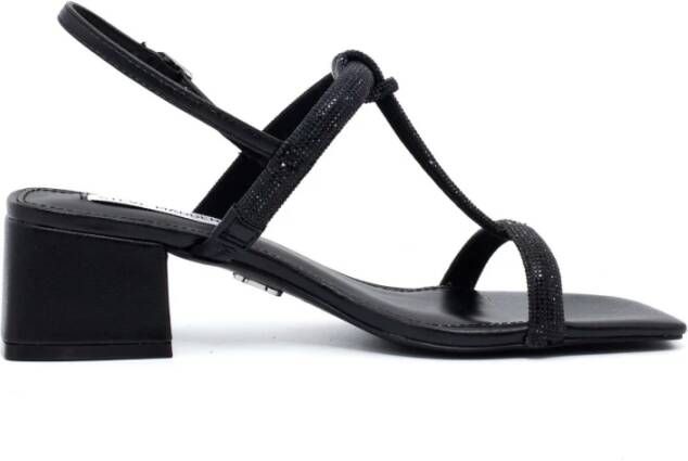 Steve Madden Flat Sandals Black Dames