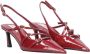 Steve Madden Gouden Band Sandalen Red Dames - Thumbnail 2