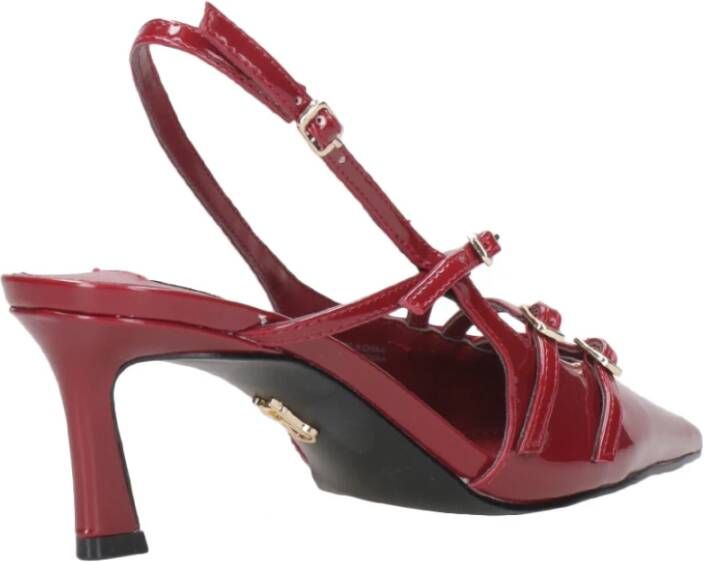 Steve Madden Gouden Band Sandalen Red Dames