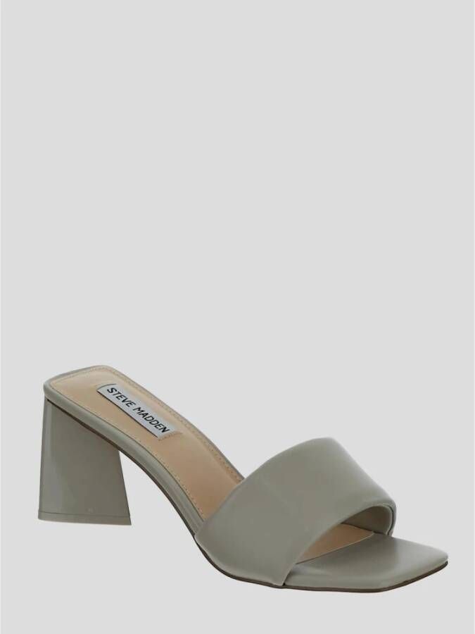 Steve Madden Clear-Sky Hakken Muiltjes Grijs Dames