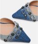 Steve Madden Heldere Blauwe Platte Schoenen Blue Dames - Thumbnail 4