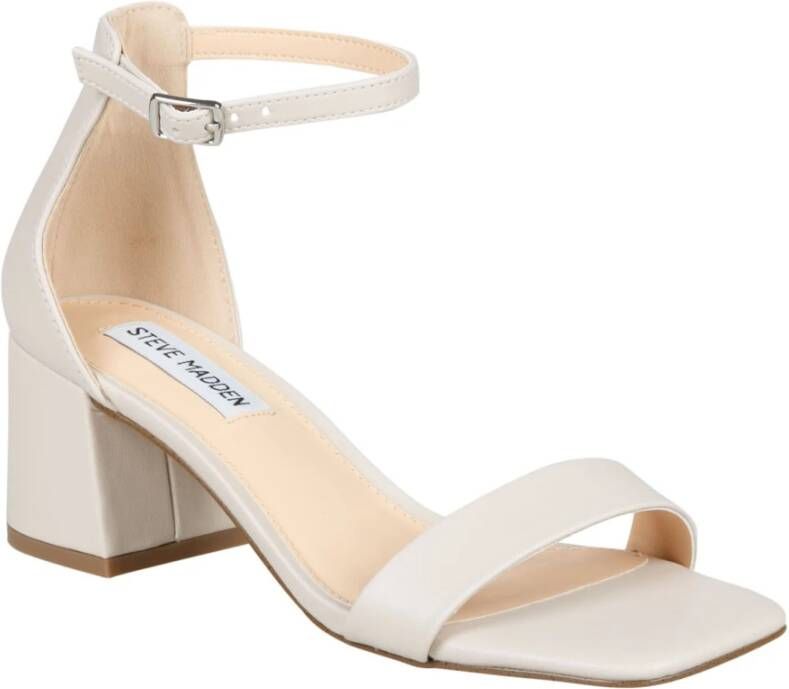 Steve Madden Ivoor Decollettè Hoge Hak Sandalen Beige Dames