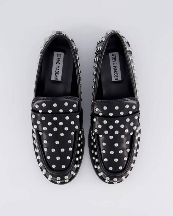 Steve Madden Klassieke Bequest Loafers voor Dames Black Dames