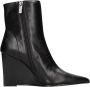 Steve Madden Serbia Zwarte Sleehak Schoenen Black Dames - Thumbnail 3