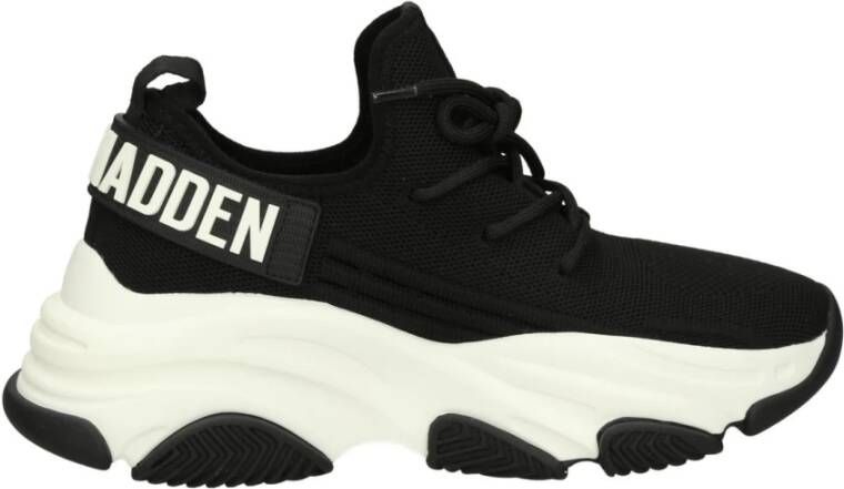 Steve Madden Lage Sneakers Black Dames