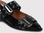 Steve Madden Lakleren Vierkante Neus Sandalen Black Dames - Thumbnail 3