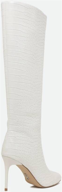 Steve Madden Lief Witte Laars White Dames