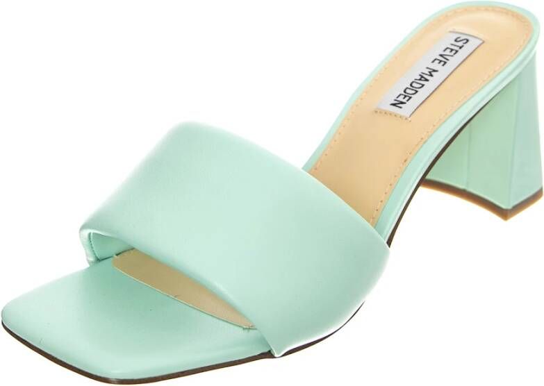 Steve Madden Muilezels met hakken Groen Dames