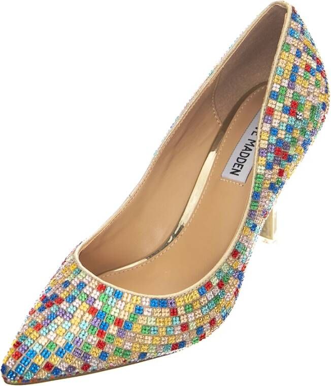 Steve Madden Multicolor Suède Stiletto Hakken Multicolor Dames