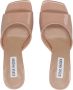 Steve Madden Patent Leren Sandalen Naakt Hak Beige Dames - Thumbnail 5