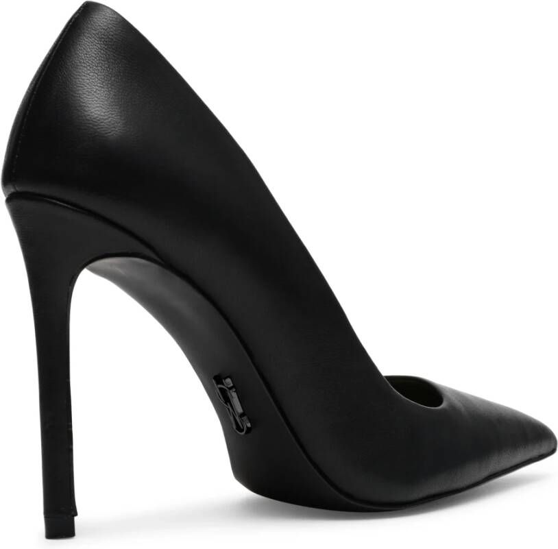 Steve Madden Platte Leren Schoenen Black Dames