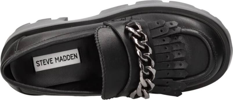 Steve Madden Platte schoenen Zwart Black Dames