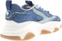 Steve Madden Possession Lage sneakers Leren Sneaker Dames Blauw - Thumbnail 4