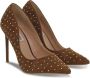 Steve Madden Pump voor dames van suède leer met studs Bruin Dames - Thumbnail 5