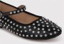 Steve Madden Rhinestone Mary Jane Ballerina Schoenen Black Dames - Thumbnail 3